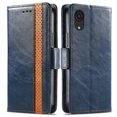 thumbnail image 3 of Case for Samsung Galaxy A03 CORE Cover Leather Wallet Folio Case Book Design Flip Magnetic Closure - Blue, 3 of 5