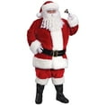 thumbnail image 2 of Fun World Red and White Santa Claus Body Skin Suit Men Adult Christmas Costume - One Size, 2 of 5