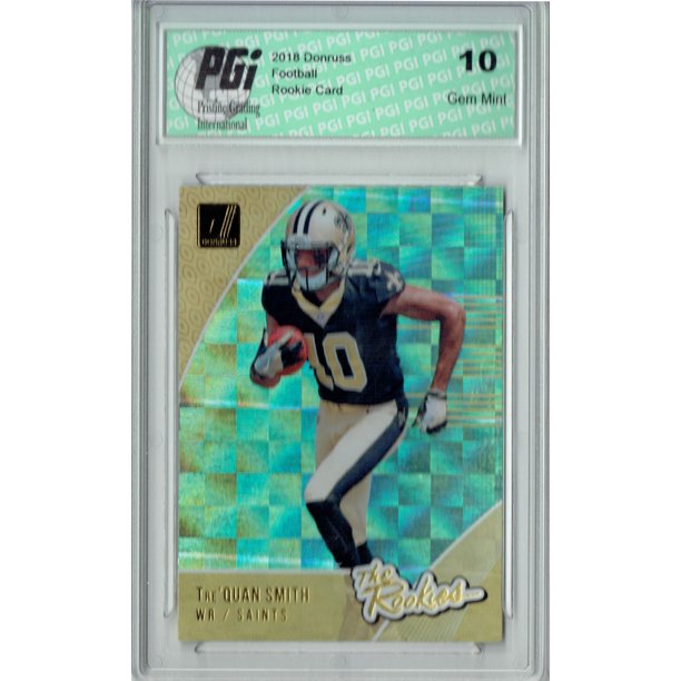 Donruss Tre Quan Smith 18 Donruss R 25 The Rookies Sp Rookie Card Pgi 10 Walmart Com Walmart Com