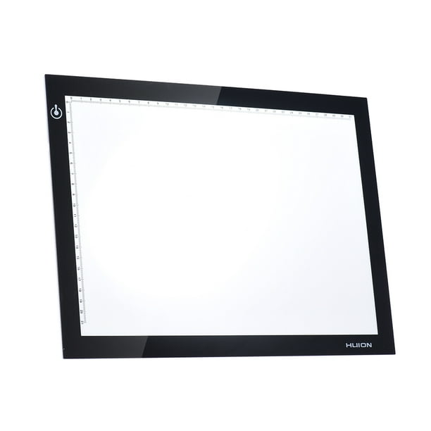 Huion L4S Protable Ultra-thin LED Light Pad Acrylic Panel LED Drawing Light Powered by USB Adjustable - Walmart.com