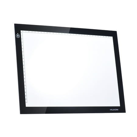 Huion L4S Protable Ultra-thin LED Light Pad Acrylic Panel LED Drawing Light Pad Powered by USB with Adjustable Brightness