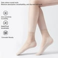 thumbnail image 3 of YIGSECU Sheer Short Socks Sheer Ankle Highs Socks,Soft Tight Hosiery Thin Nylons Socks, 3 of 20