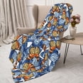 thumbnail image 3 of Sigee Colorful Butterfly1 for Flannel Blanket - Ultra-Soft, Warm and Cozy, Perfect for Couch, Bed, or Travel-40"x30", 3 of 6