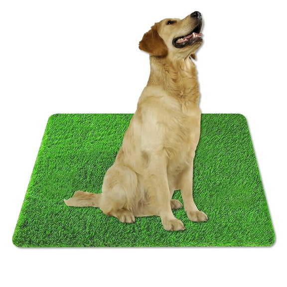 Artificial Grass Turf 3.94FT X 2.62FT, Indoor Outdoor Balcony Garden Pet Rug Turf Home Decor, Realistic Faux Grass Rug Carpet for Dogs Potty Training