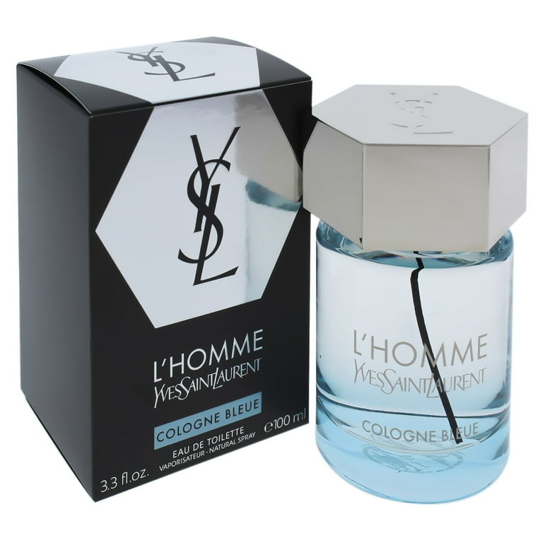 L'homme Cologne Bleue Eau De Toilette Spray By Yves Saint Laurent - 3.4 oz L'homme Cologne Bleue Eau De Toilette Spray By Yves Saint Laurent - 3.4 oz