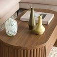 thumbnail image 3 of Bouclair vase de Table en Verre Vert, 3 of 9