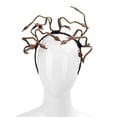 thumbnail image 2 of Wosthever Diadema de serpiente, accesorio de Cosplay, tocado de Halloween de larga duración DIY, exquisito vestido aterrador, tocado de disfraz Kits de decoración para fiestas, 2 of 6