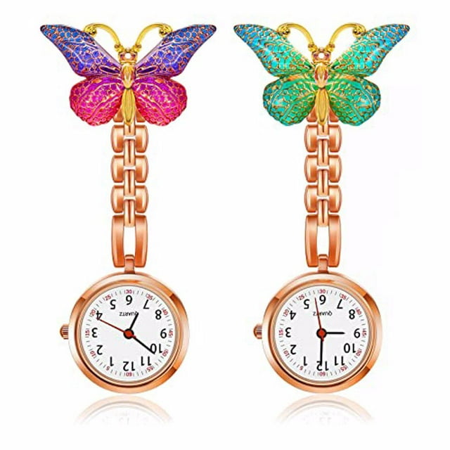 crativent 2 Pcs Montre de Poche Portable Accessoires pour Médecins 1ensemble