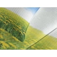 thumbnail image 4 of Ambesonne Green Quilted Bedspread Set 3 Pcs, Field Grassland, Queen Size, Green Blue Yellow, 4 of 5