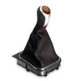 thumbnail image 1 of Faux Leather 5/6 Speed Gear Shift Knob Stick with Boot Cover for  Golf MK5 MK6, 1 of 10