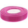 thumbnail image 1 of 2CM Organza Ribbon Wedding Festive Party Decor Gift Packing Ribbon DIY Accessories Decoration (Purple), 1 of 4