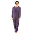 thumbnail image 2 of Texere Women's Long Sleeve Pajama Set - Stylish Comfortable Sleepwear WB0003, 2 of 6