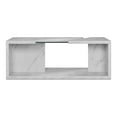 thumbnail image 3 of Furniture of America Lenu Contemporary Wood Storage Coffee Table in White, 3 of 11