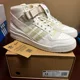 thumbnail image 1 of Adi-das Mens Wonder White Forum Mid Parley GX6971 Athletic Basketball Shoes Sz 12, 1 of 6