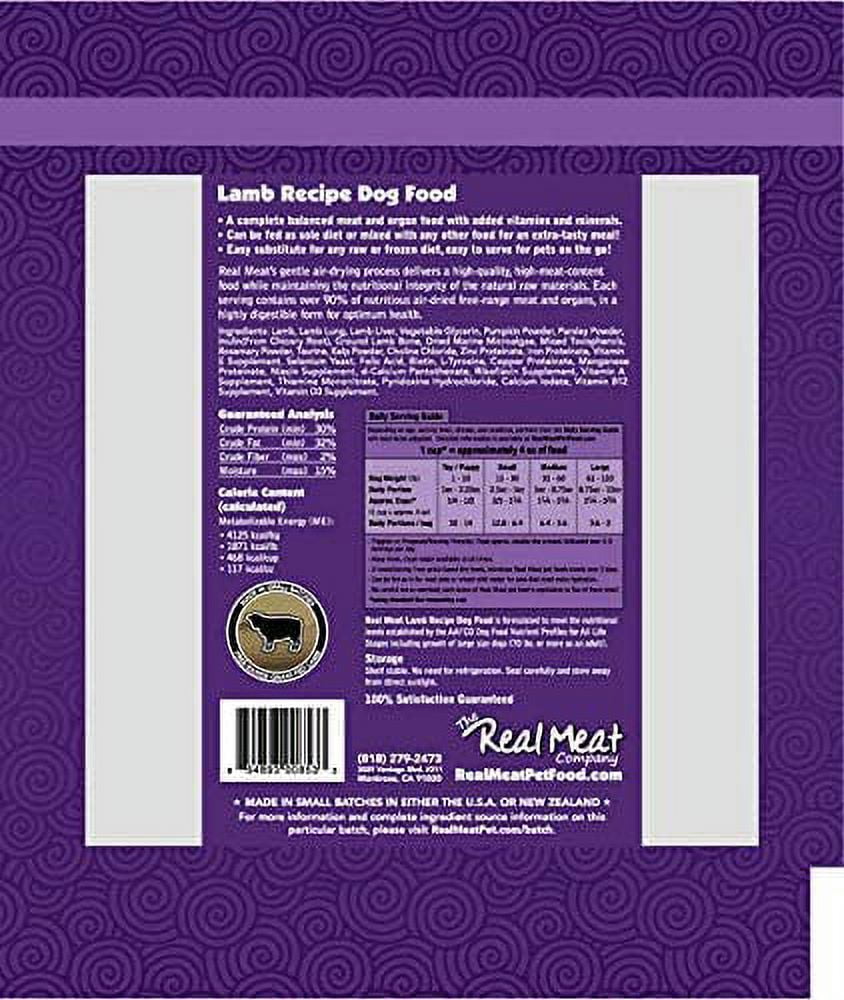 Air-Dried Lamb Dog Food 5lb