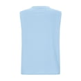 thumbnail image 4 of 2026 Women Cotton Linen Button Down Tank Tops Lightweight Breathable Summer Sleeveless Soft Cozy Blouses, 4 of 8