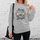 thumbnail image 3 of Jerseys con estampado de gnomo Top holgado sudadera de gran tamaño para mujer traje de vacaciones, 3 of 9