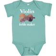 thumbnail image 3 of Inktastic Violin Treble Maker Funny Violinist Music Boys or Girls Baby Bodysuit, 3 of 5