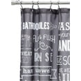 Chalk It Up Shower Curtain Multicolor