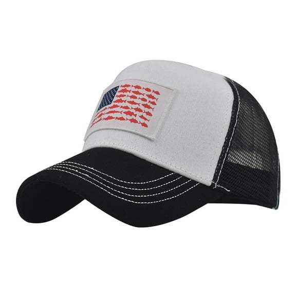 Casquette de Baseball en Maille de Coton Réglable Lavable pour Femmes, Mode d'Été pour la Plage, Chapeau de Soleil, Chapeau d'Extérieur, Casquettes de Baseball, Chapeaux pour Hommes, Blanc