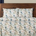 thumbnail image 2 of SIScovers  Tranquil Japanese Garden Print Duvet Set Kirin Pearl - Full - 3 Piece, 2 of 5