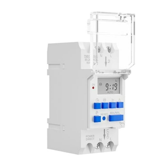 AFQH TM919TK Astronomical Timer Switch Auto SunriseSunset Control 16A 3200W