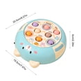 thumbnail image 3 of TOYOUME Large Hammering Toy Early Education Desktop Interactive Set, 1 Count, Blue, 3 of 6