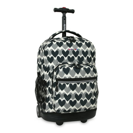 J World Sunrise Rolling Backpack (Best Rolling Backpack For Travel)