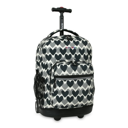 J World Sunrise Rolling Backpack