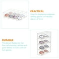 thumbnail image 2 of CIMAXIC Acrylic Dust-proof Eyeglasses Storage Box Transparent Sunglasses Storage Box,9.69"X6.89"X2.52", 2 of 5