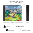 thumbnail image 2 of The Legend of Zelda Link's Awakening PU Leather Wallet With Card Slots Bifold Wallet Money Organizers Holder Gift Daily Wallet, 2 of 7