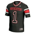 thumbnail image 2 of Men's GameDay Greats #1 Black Northeastern Huskies Football Jersey, 2 of 4