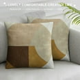 thumbnail image 3 of RUIYC Boho Modern Decorative Throw Pillow Cover, Geometric Pillow Cushion Case with Cozy for Office Car Bedroom Living Room Decor,, 3 of 5