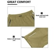 thumbnail image 4 of Mapamyumco Women's Quick Dry 3/4 Pants Capri Shorts Lightweight Hiking Travel Casual Size S, 4 of 5