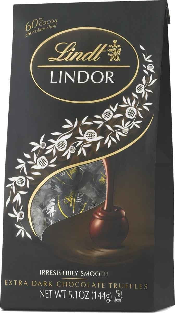 Buy Lindt LINDOR 60 Extra Dark Chocolate Truffles, Dark Chocolate