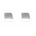 thumbnail image 3 of Moyic Stainless Steel Cake Scraper Trapezoidal Cream Tools Smoothers Making Edge Cakes Gadgets Icing Baking Accessory Plata 15*9.8 cm, tipo 3 2Conjunto, 3 of 6