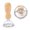 round, variant on Wooden Cookie Stamp, 4.13-Inch Round Fluted Pastry Press for Baking, Dough Embosser for Home Bakers