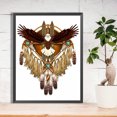 thumbnail image 3 of Diamond Painting 5D DIY completo taladro redondo Eagle Dreamcatcher Kit 2PCS Hugtrwg Para estrenar, 3 of 9