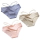 thumbnail image 1 of Ropa interior japonesa de algodón transpirable de cintura baja sin costuras para mujer, 1 of 6