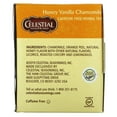 thumbnail image 2 of Celestial Seasonings, Herbal Tea, Honey Vanilla Chamomile, Caffeine Free, 20 Tea Bags, 1.7 oz Pack of 4, 2 of 2