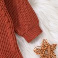 thumbnail image 6 of Gubotare Baby Boys Sweaters Toddler Baby Girl Boy Sweater Print Knit Long Sleeve Pullover Sweatshirt Sweaters Size 9 12 Months (Red,9-12 Months), 6 of 7