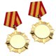 thumbnail image 3 of Alloy Award Medal for Decoration Durable and Practical with Pin Assured Straight Lay on Uniform 2pc, 3 of 5