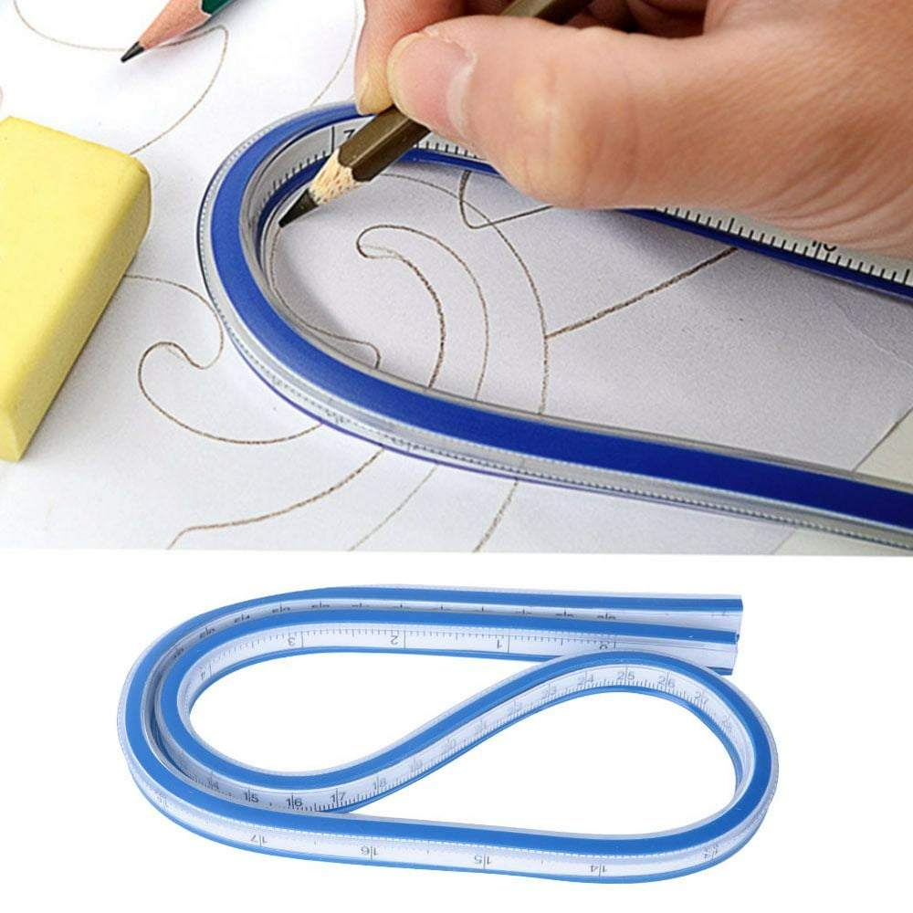 Mgaxyff Clothes Sewing Accessories,Professional Plastic Flexible Curve