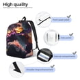 thumbnail image 3 of Fotbe Explosive Fluid Splash Art Mochila de Lona con Estampado, Mochila Duradera, Mochila Versátil de Alta Calidad, Mochila Compacta Vintage-Small, 3 of 5