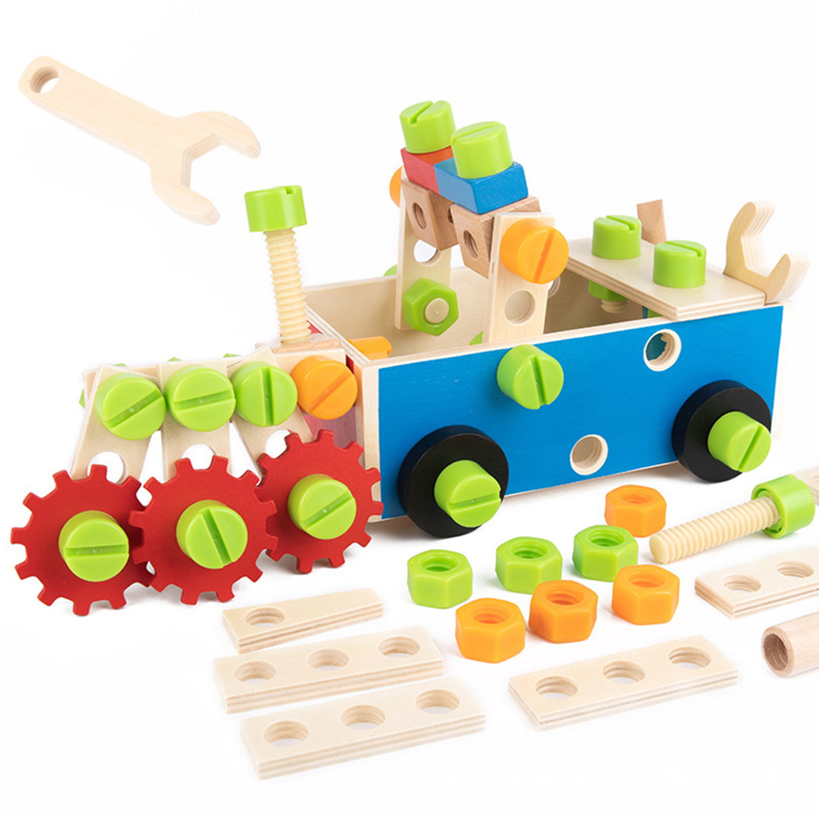 Kids Building Blocks Car Set Block Construction Toys Game DIY Gift Xmas 3 Sizes 