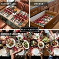 thumbnail image 5 of Christmas Placemats Set of 6 Snowman Place Mats Red Buffalo Plaid Placemat Washable Xmas Tree Snowflake Table Mats for Dining Kitchen Holiday Dinner Party Home Decor 13x19 Inch, 5 of 7