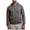 Grey EMORLK3, variant on TSHXS Zip Up Hoodie for Men Long Sleeve Hooded Sweatshirt with Side Zipper Cutout Outerwear