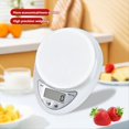 thumbnail image 3 of Báscula Electrónica LED de 5kg/1g, Balanza para Alimentos y Café, Peso de Medición, Báscula Digital Portátil para Hornear, Herramienta de Accesorios de Cocina, 3 of 5