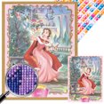 thumbnail image 1 of Kit 5D DIY Cuentas Cuadradas Completas Taladro AB Parcial Bella 35x45cm, 1 of 9
