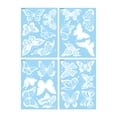 thumbnail image 1 of Graflsoa 2022 New Anti-Bird Collision Window Decals - Butterfly Design (4 Sheets, 24pcs) for Glass Doors & Windows, Reflective & Removable, Easy Application, PVC Electrostatic Film, Home & Office, 1 of 6